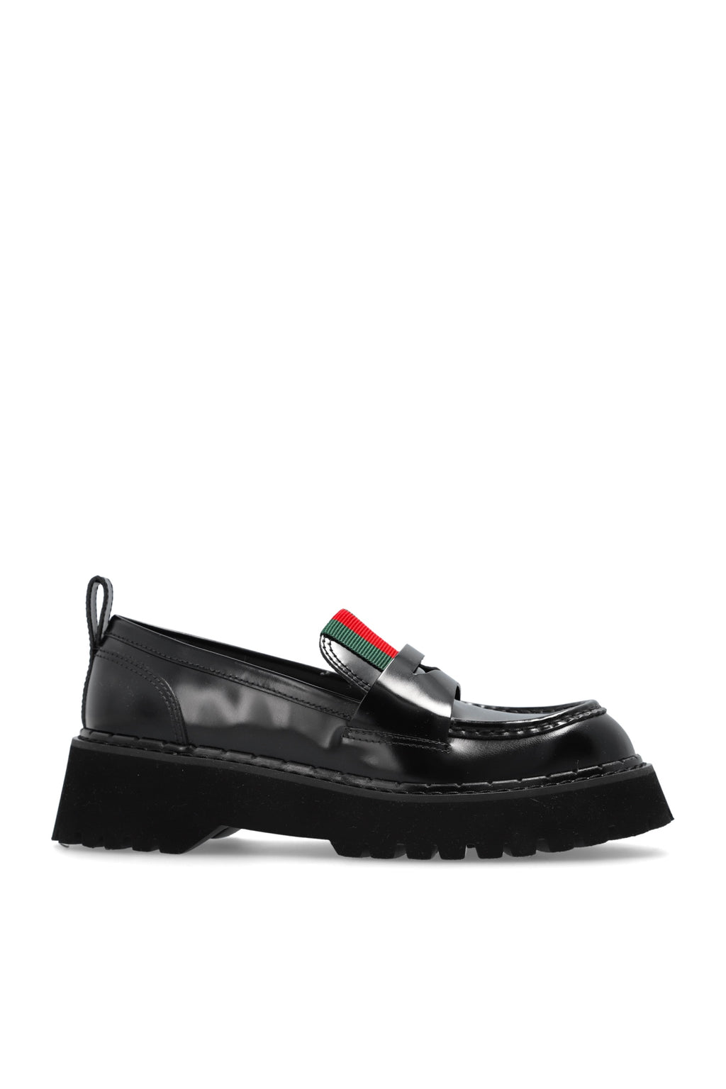 Gucci Web Loafers