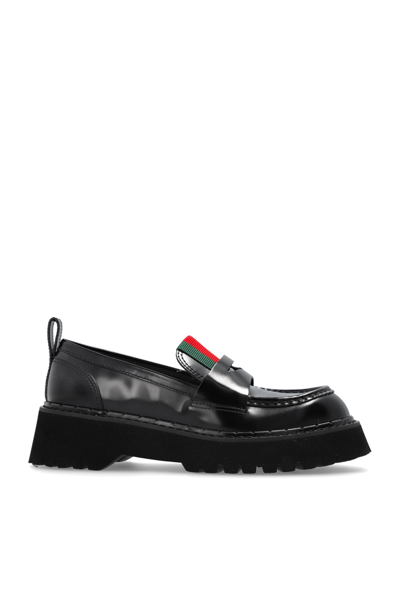 Gucci Web Loafers