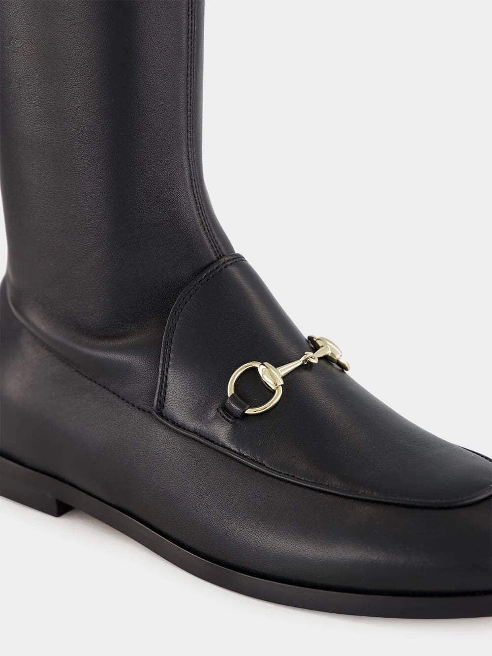 Gucci Jordaan Stretch Leather Boots