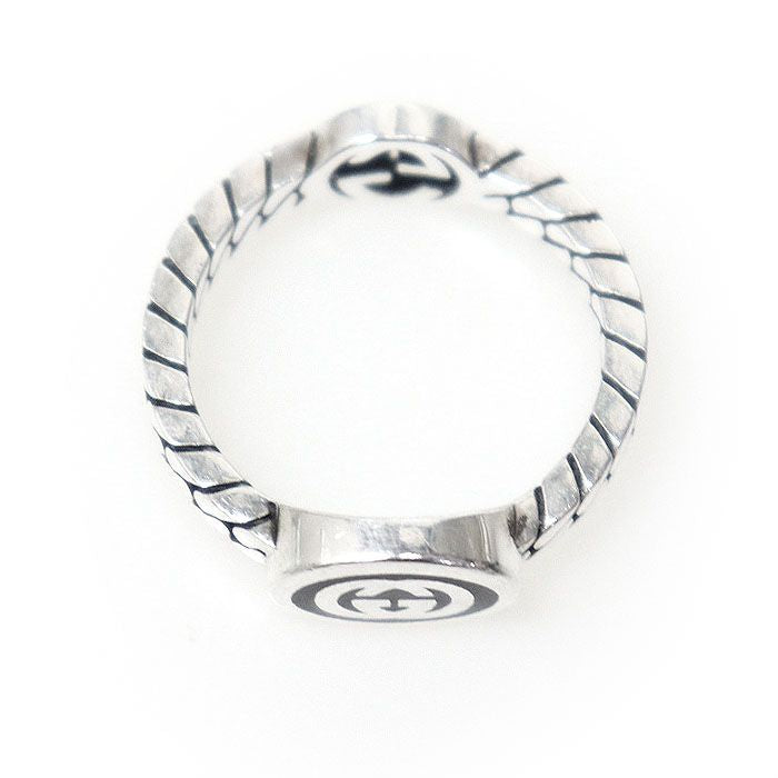 Gucci Interlocking G Double Face Ring
