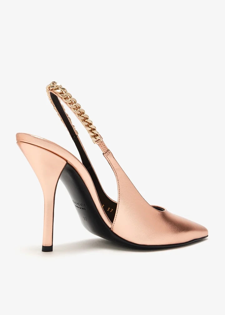 Gucci Signoria Slingback Pumps