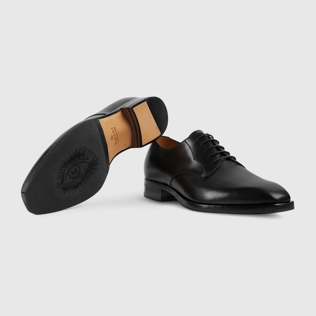 Gucci Leather Lace-Up Shoes