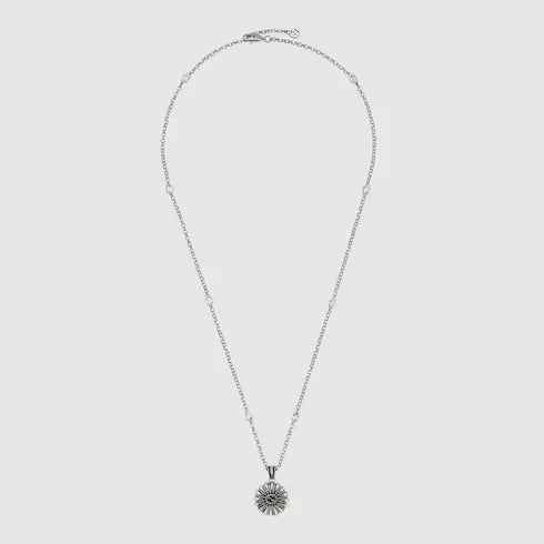 Gucci Interlocking G Flower Necklace