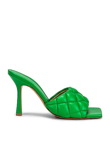 Bottega Veneta Padded Stretch Mule Sandals