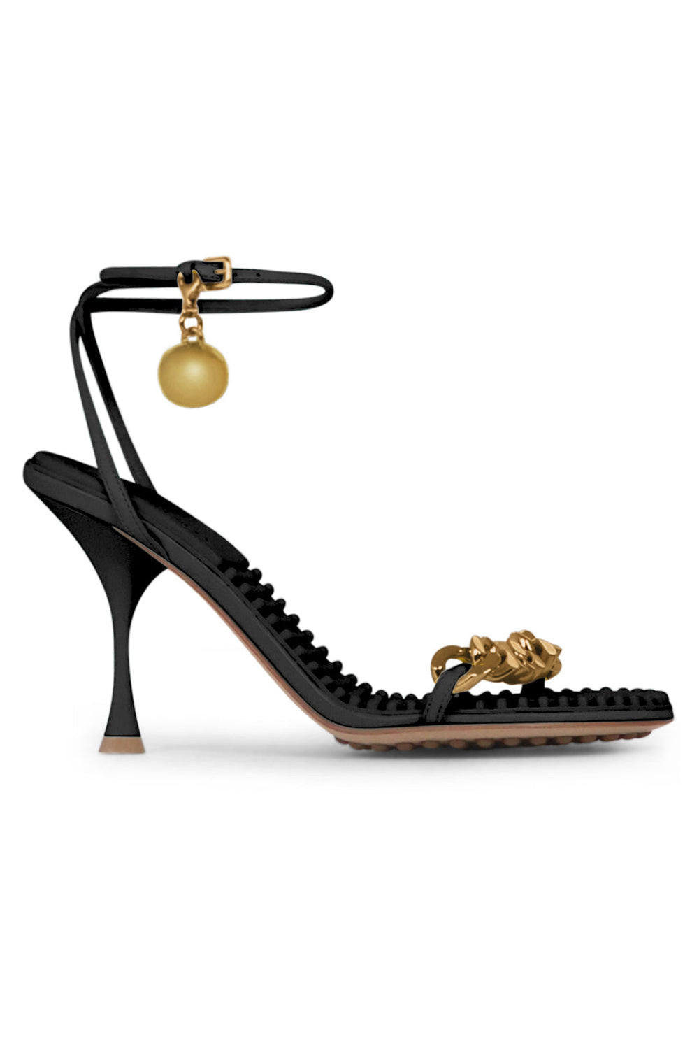 Bottega Veneta Dot Ankle Strap Sandals
