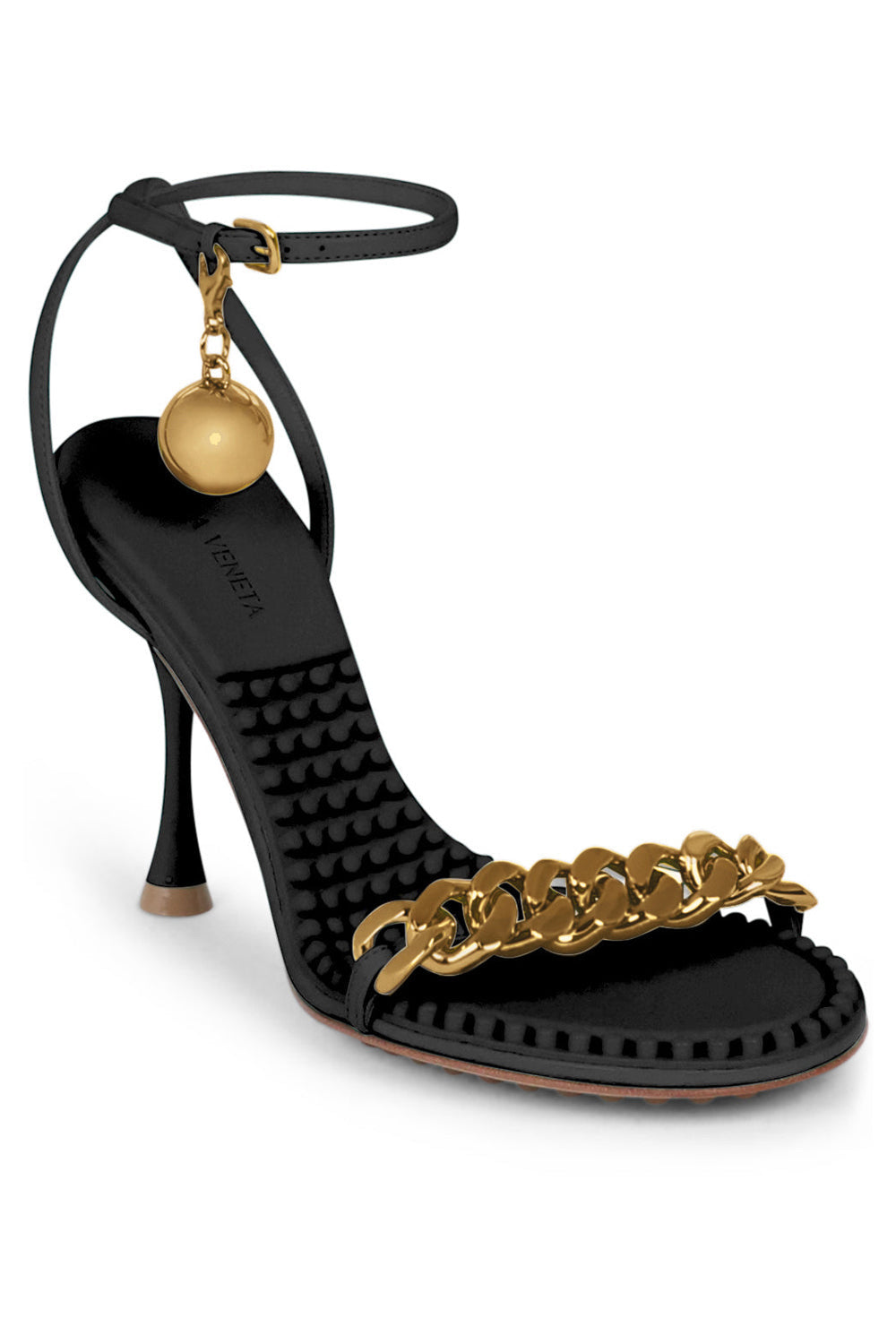 Bottega Veneta Dot Ankle Strap Sandals