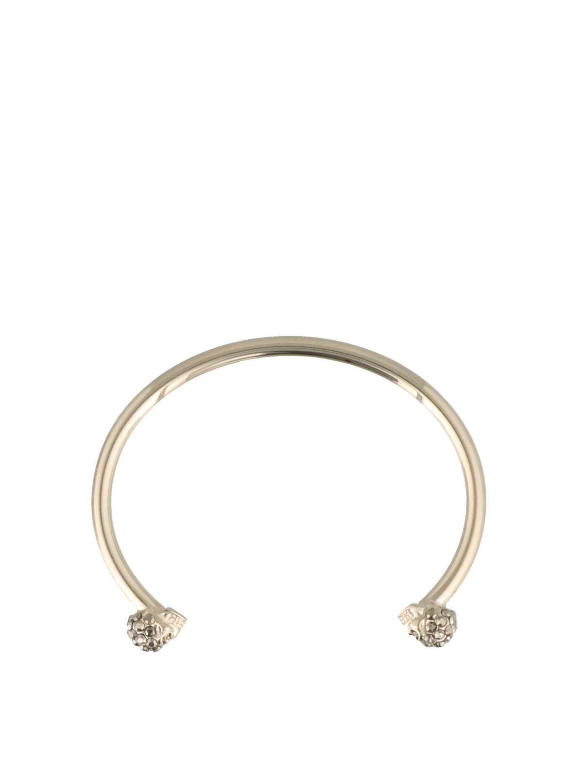 Alexander McQueen Twin Skull Crystal Bracelet