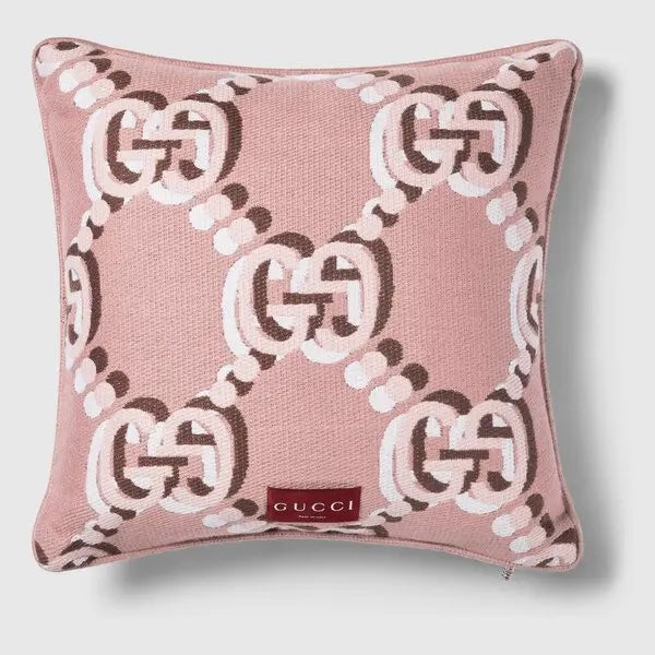 Gucci Wool Cushion with GG Shadow