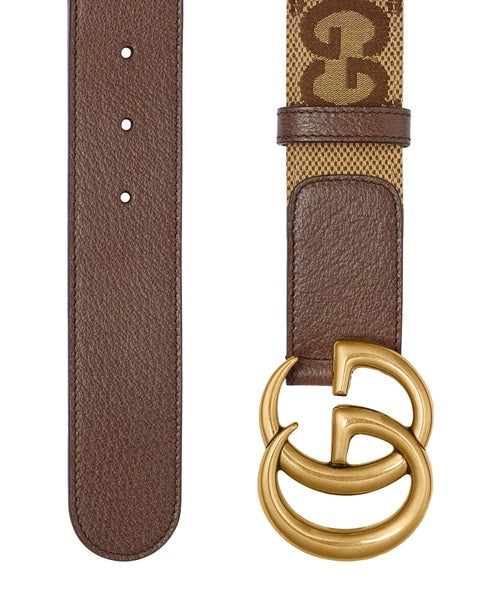 Gucci GG Marmont Jumbo GG Wide Belt