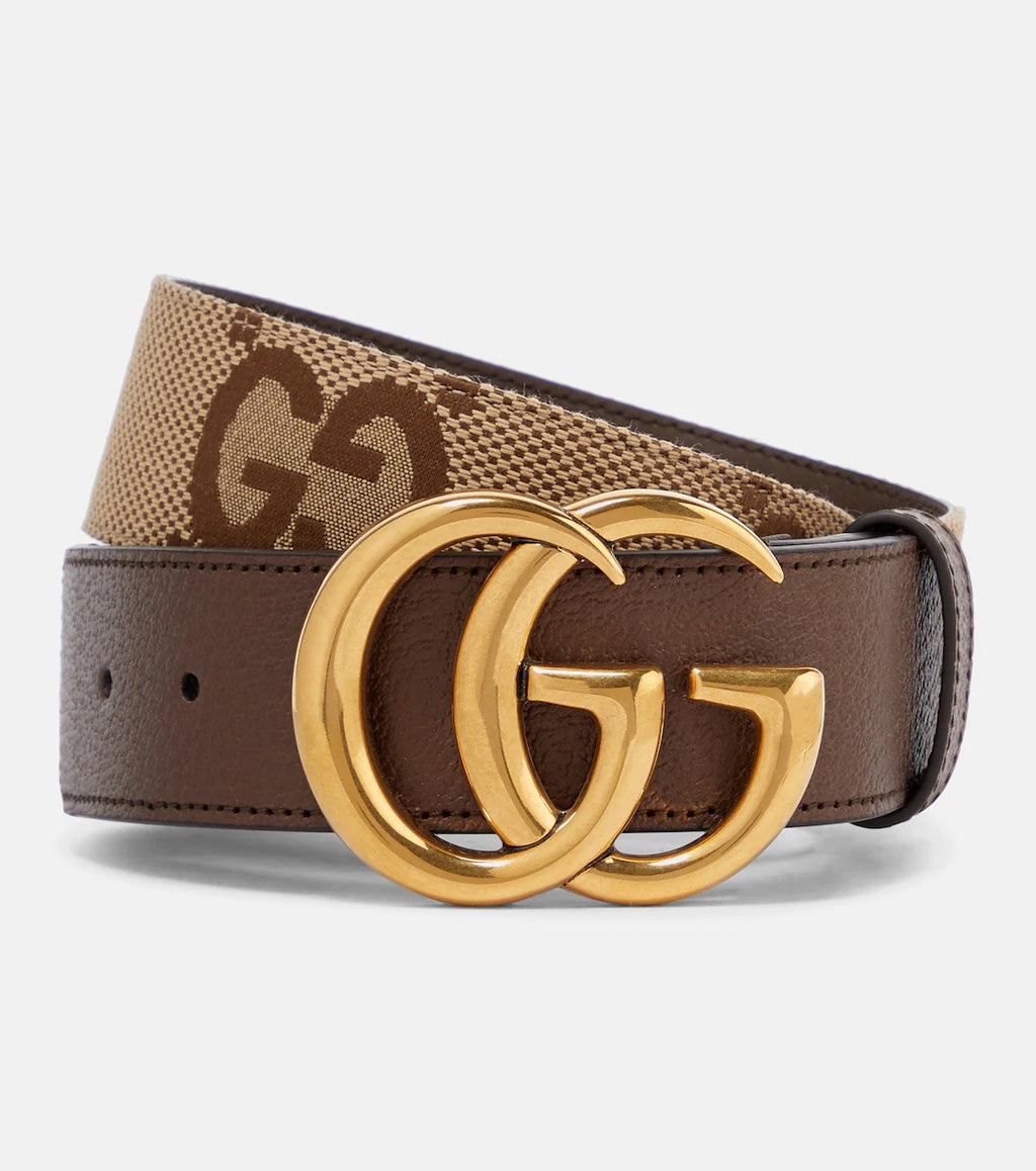 Gucci GG Marmont Jumbo GG Wide Belt
