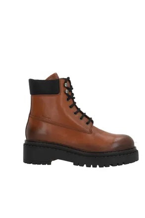 Prada Re-Nylon and Leather Lace-Up Boots