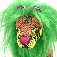 Gucci GG Monogram Stuffed Lion — IMG_5964
