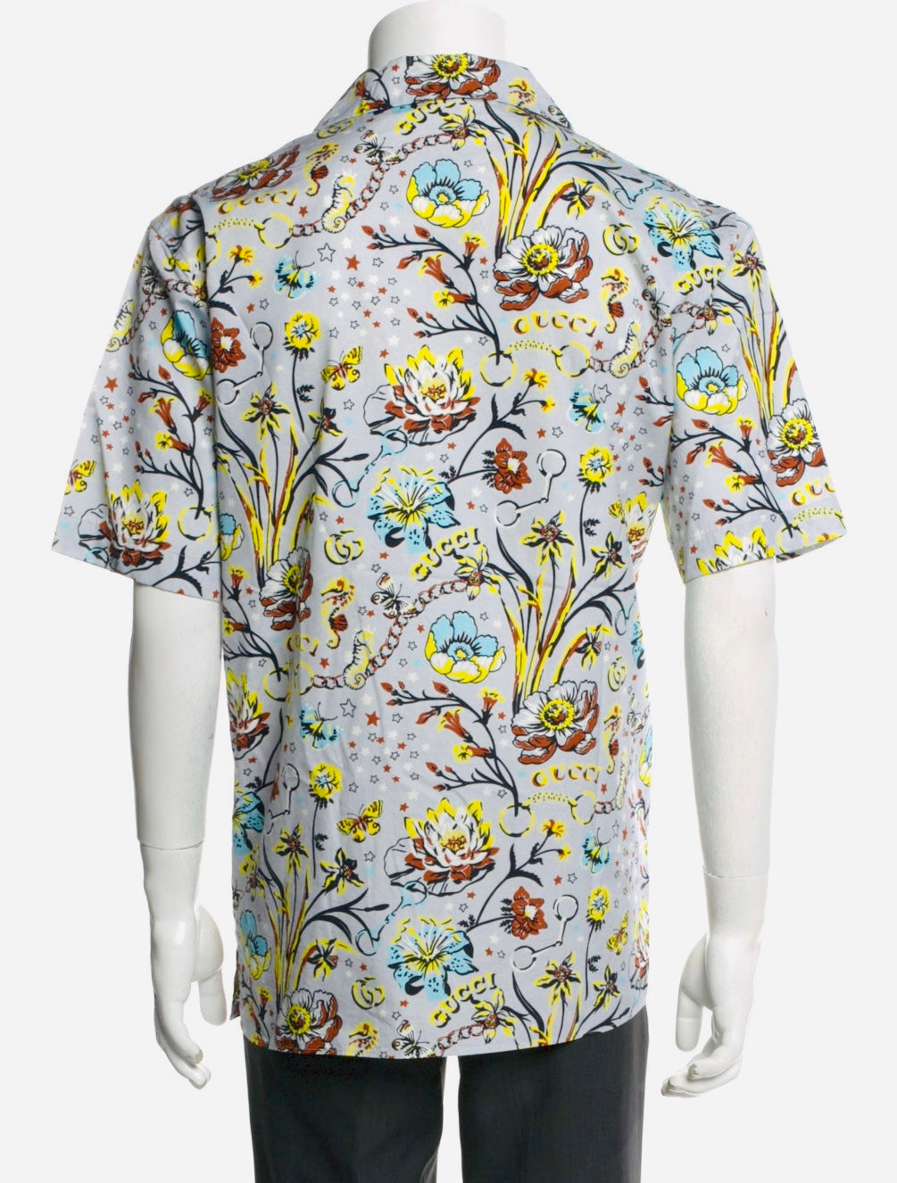 Gucci Floral Punk Print Shirt — IMG_6900