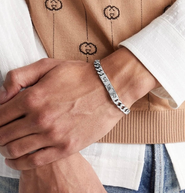Gucci Ghost Engraved Bracelet — IMG_8006
