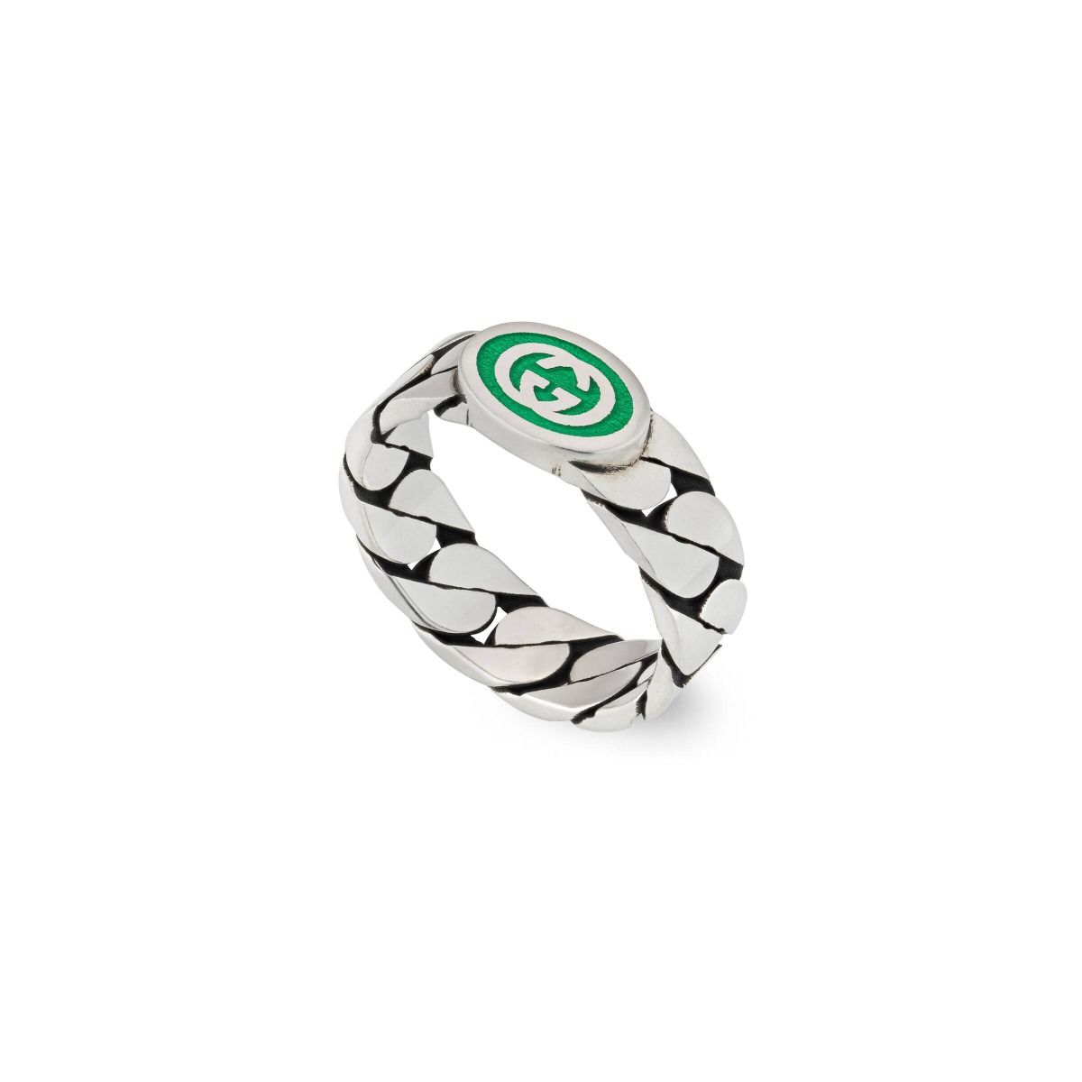 Gucci GG logo Sterling Silver