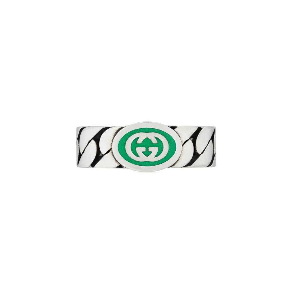 Gucci GG logo Sterling Silver