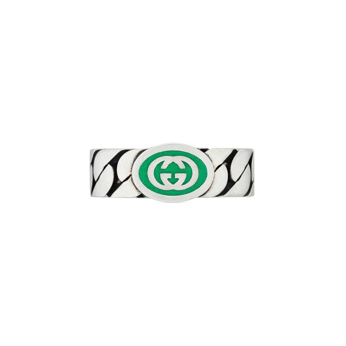 Gucci GG logo Sterling Silver