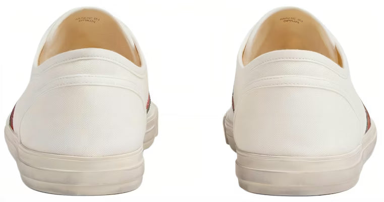 Gucci Low-Top Lace-Up Web Sneakers
