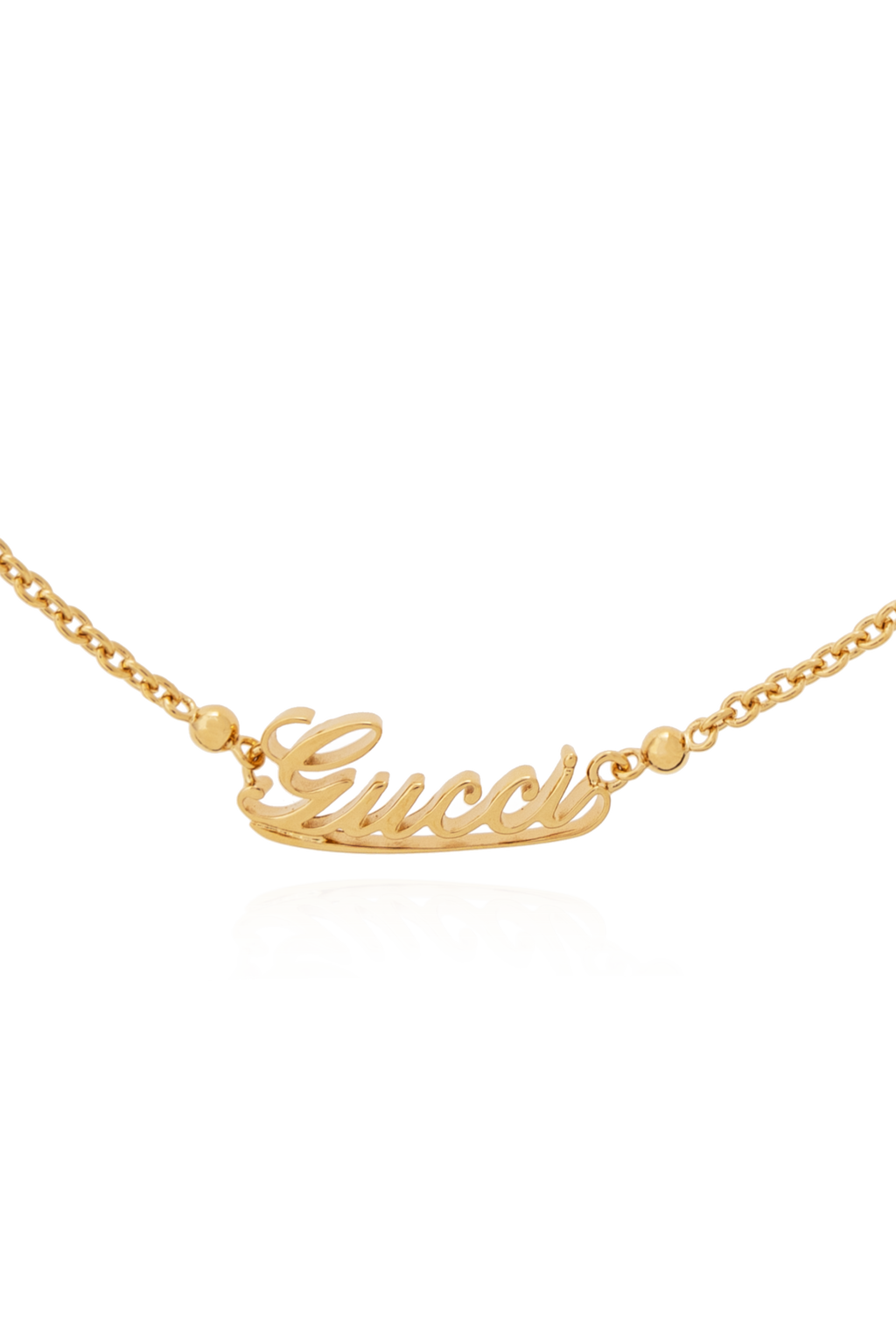 Gucci Logo Necklace — IMG_9585