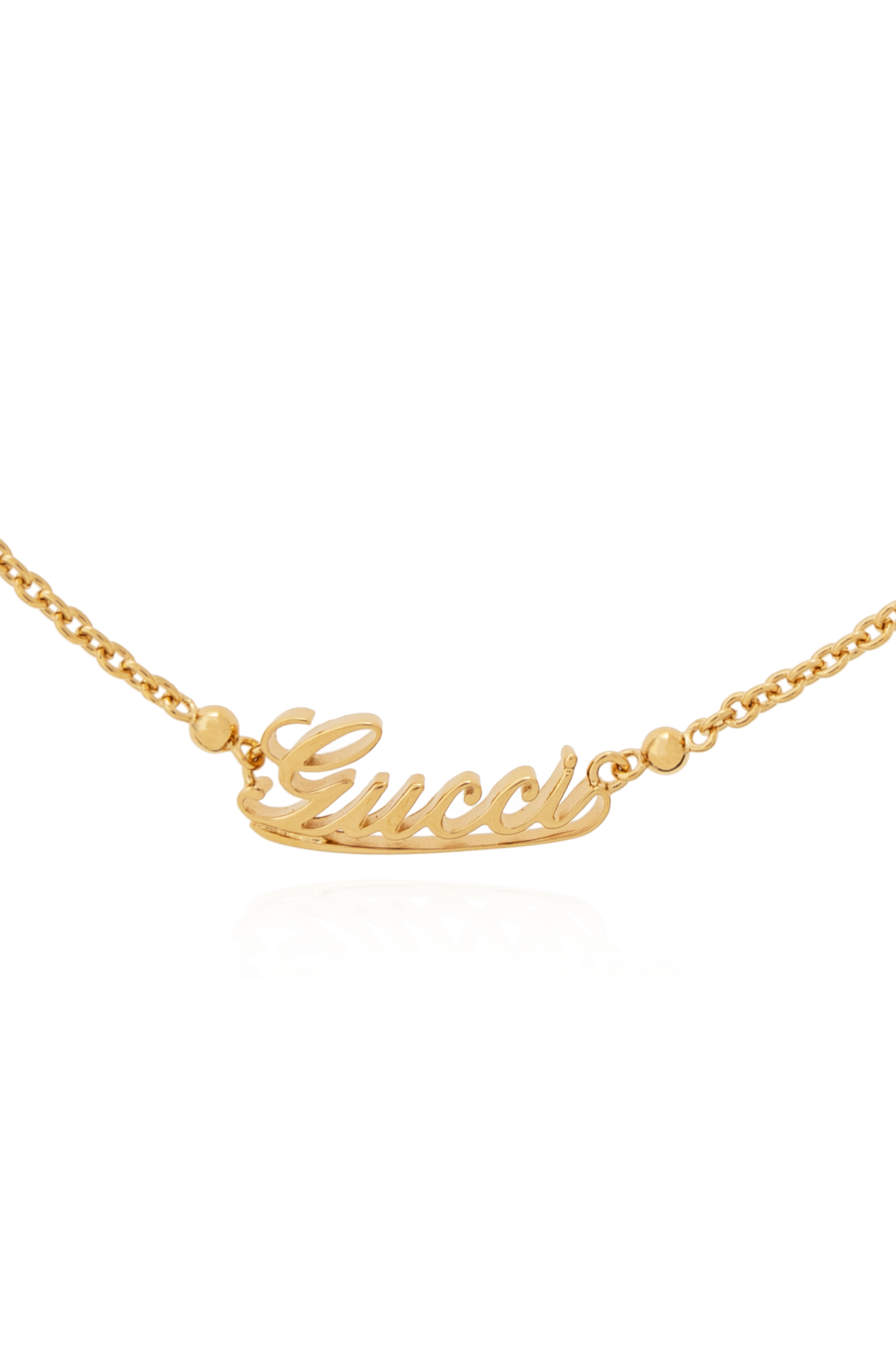 Gucci Logo Necklace — IMG_9585