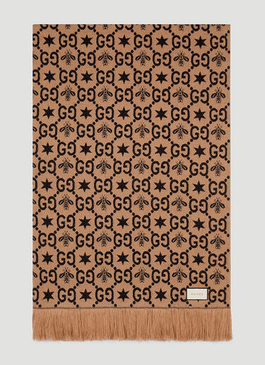 Gucci Bee GG Pattern Blanket