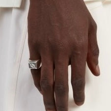 Gucci GG Signet Silver Ring