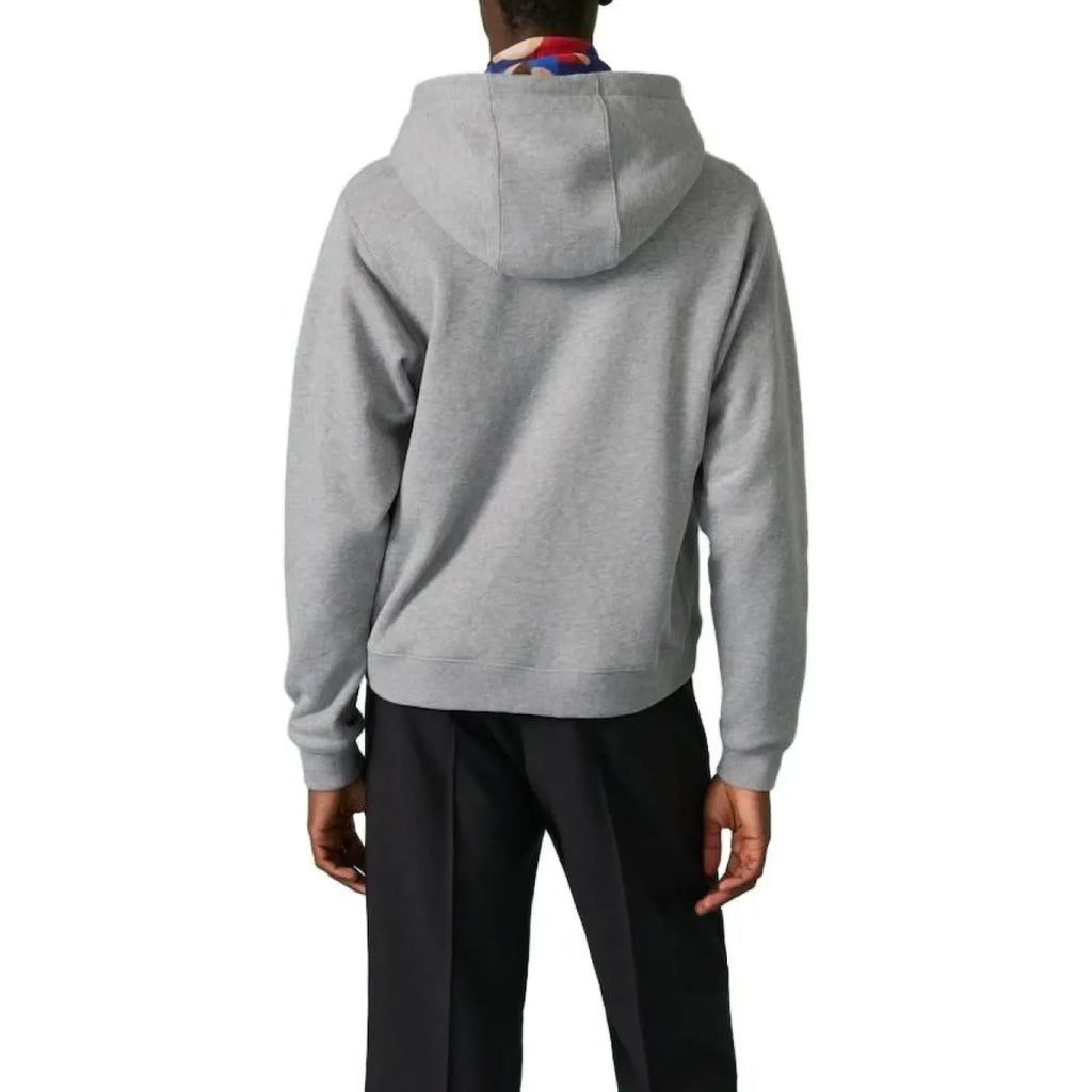 Gucci Interlocking G Hoodie — Grey