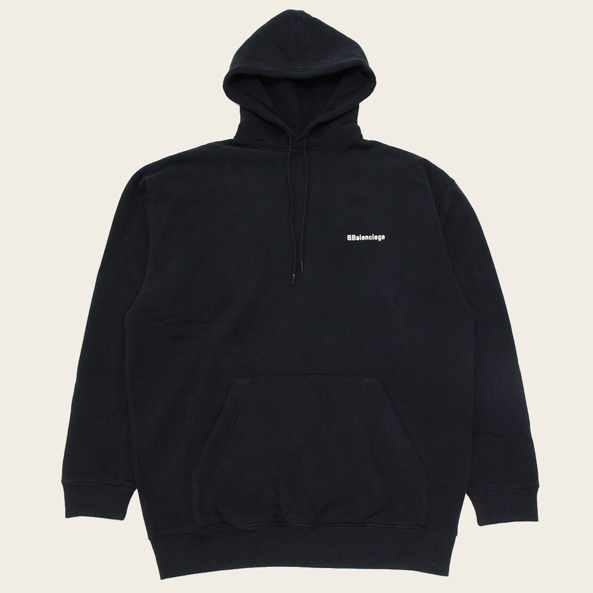 Balenciaga Corporate Logo Popover Hoodie