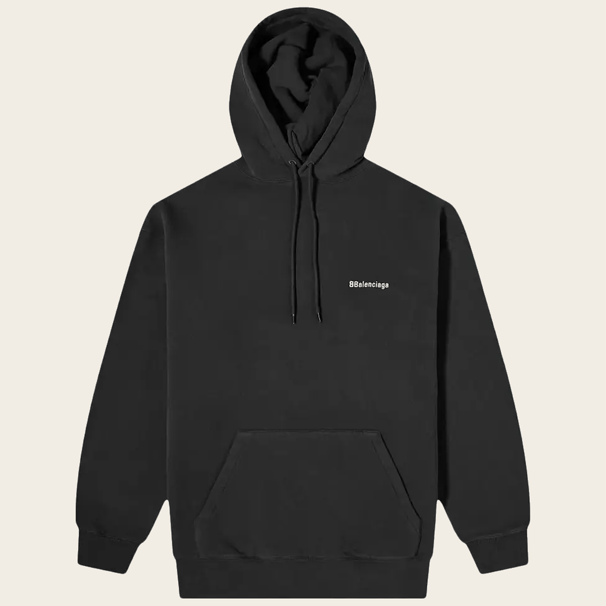 Balenciaga Corporate Logo Popover Hoodie