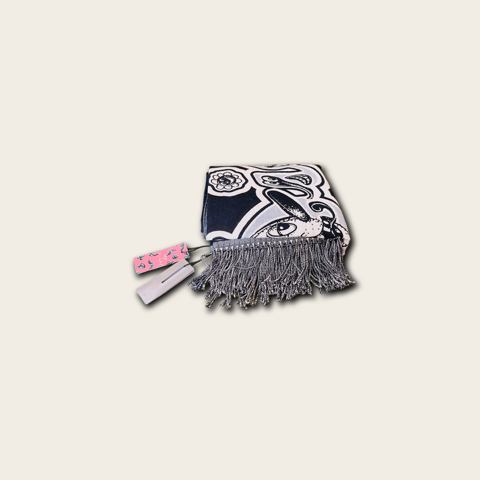 Dior Paph Plaids Logo Blanket