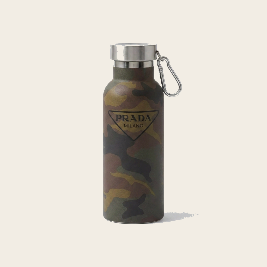 Prada Camouflage Stainless Steel Bottle