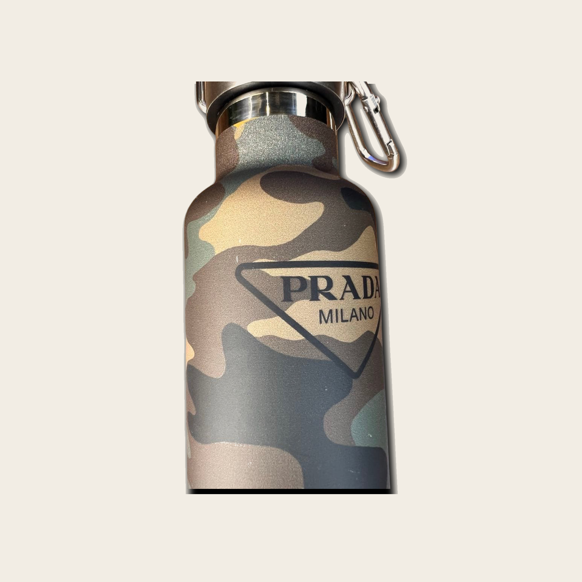 Prada Camouflage Stainless Steel Bottle
