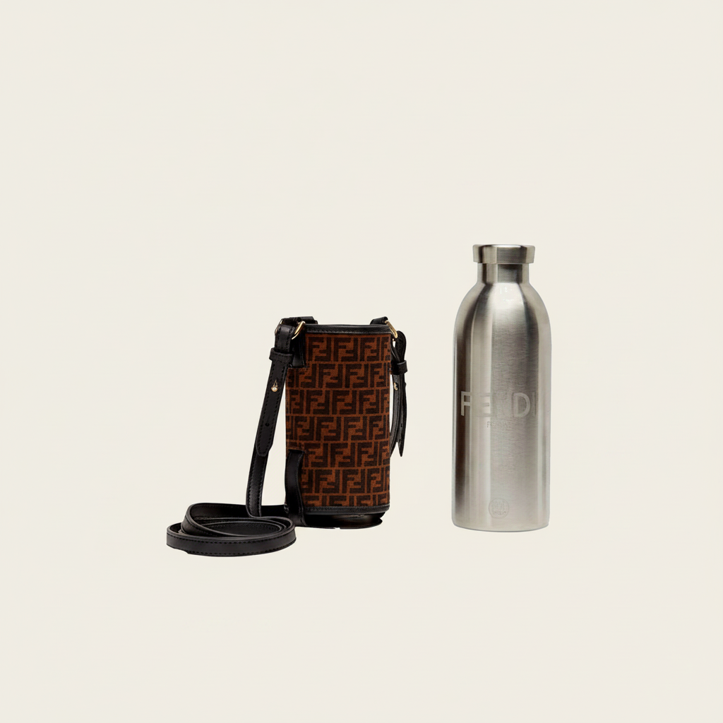Fendi FF Bottle with Holder - More Negative Space