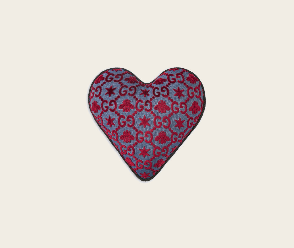 Gucci Heart Shaped Cushion