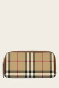 Burberry Vintage Check Zip Wallet