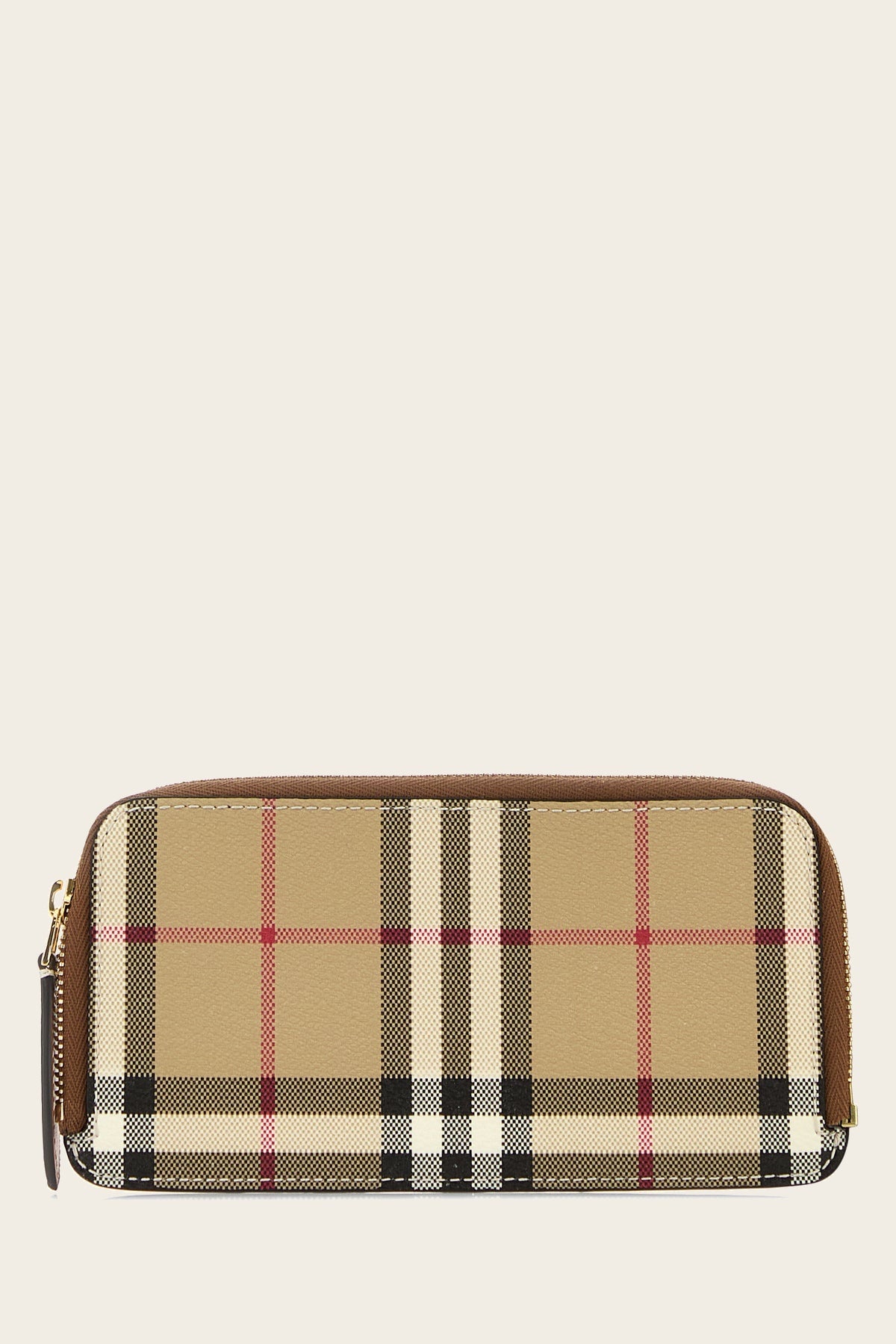 Burberry Vintage Check Zip Wallet
