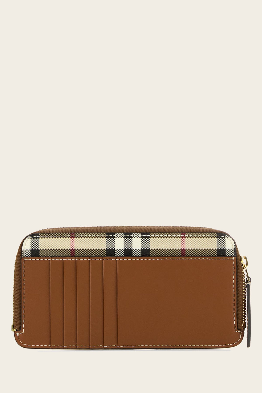 Burberry Vintage Check Zip Wallet