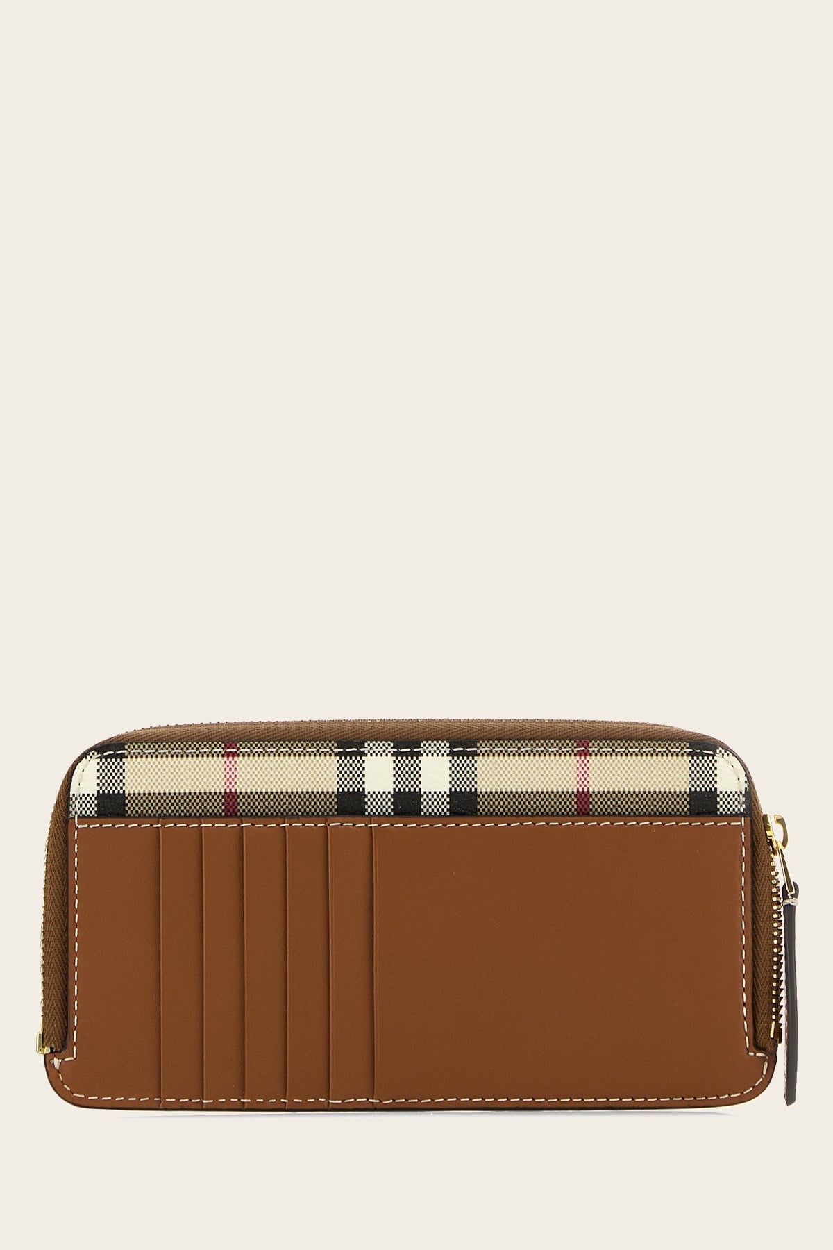 Burberry Vintage Check Zip Wallet