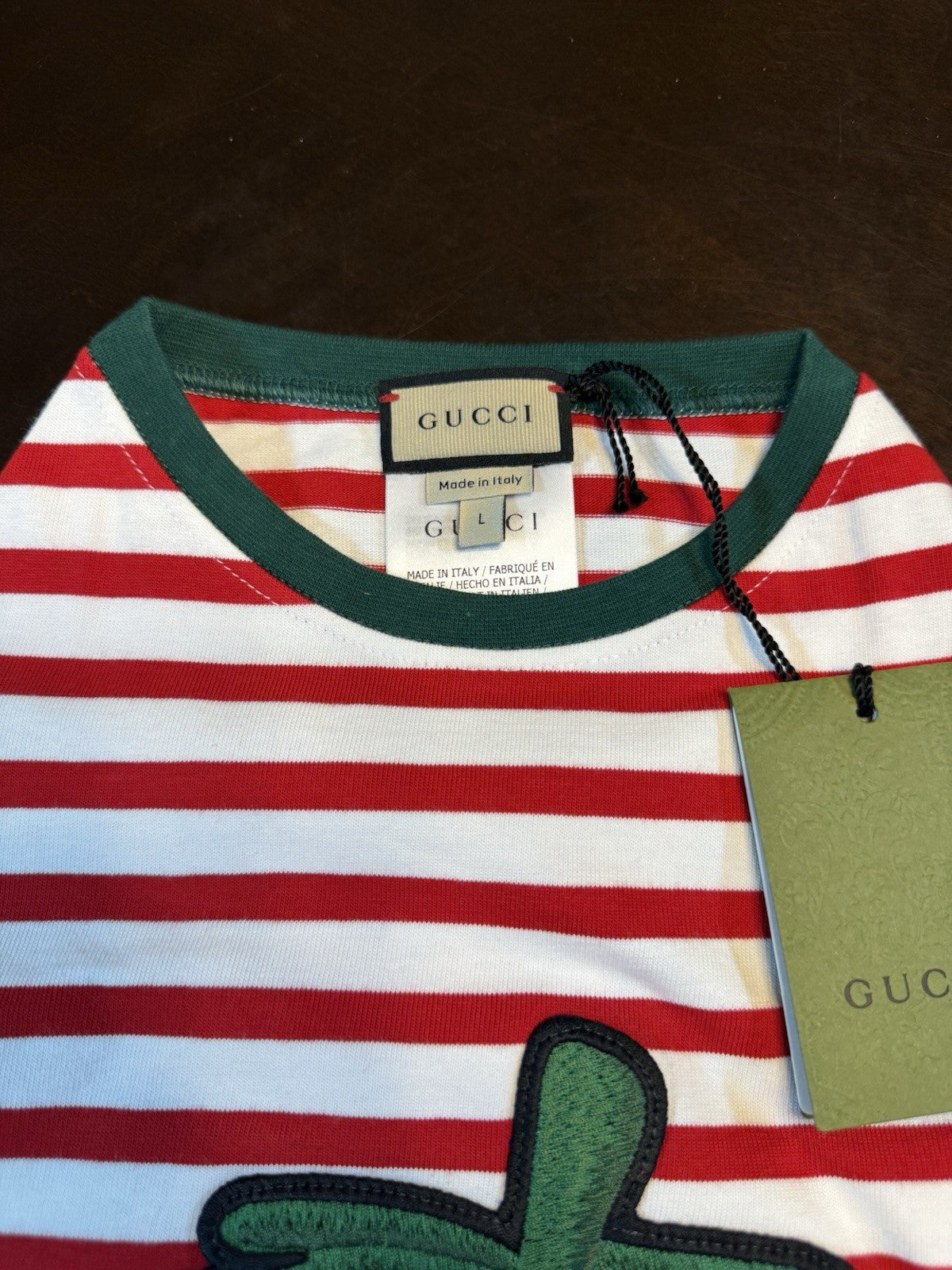 Gucci GG Striped Pet Polo