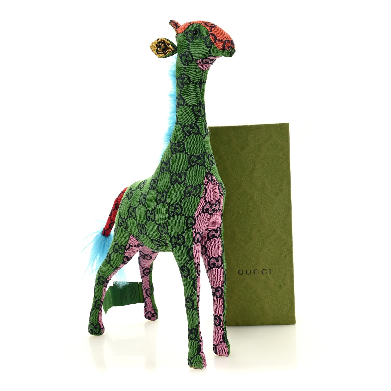 Gucci GG Monogram Stuffed Giraffe