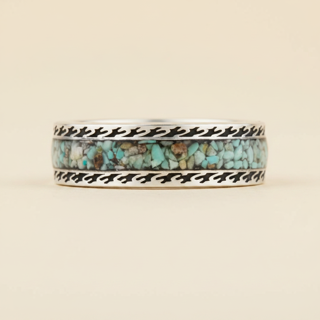 Gucci Interlocking G Silver Ring - Image 4