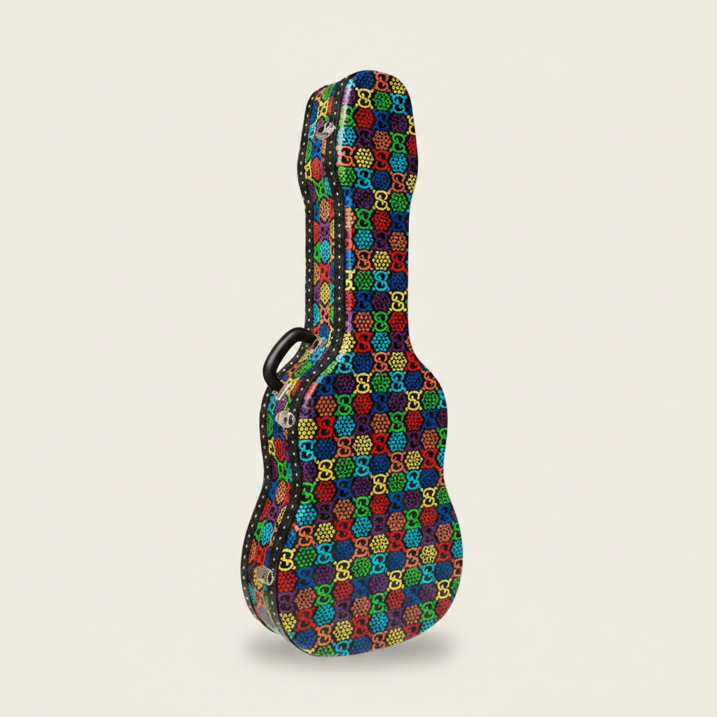Guitar Case - Image 1 with Fendi background