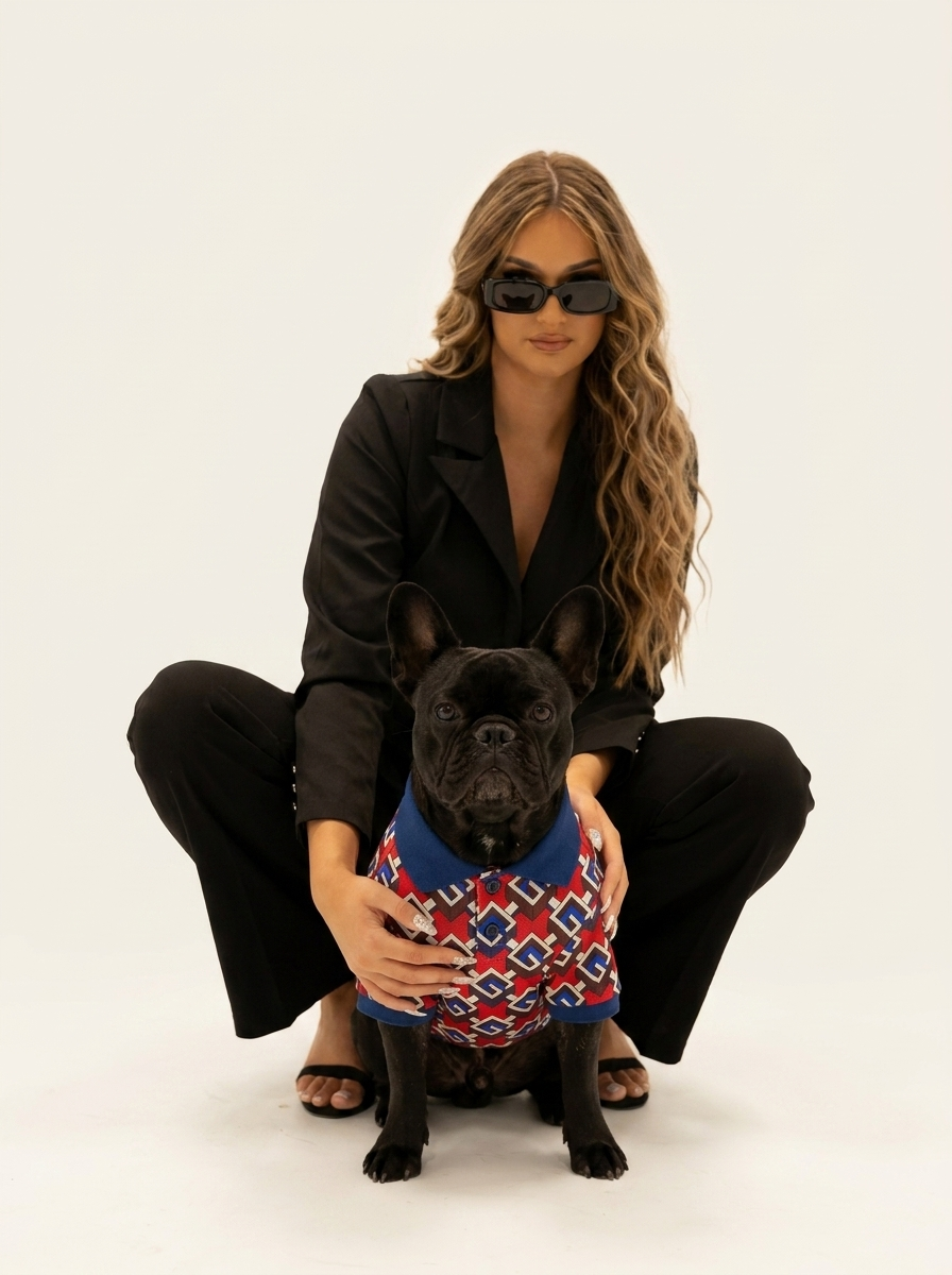 Gucci Geometric Pet Polo