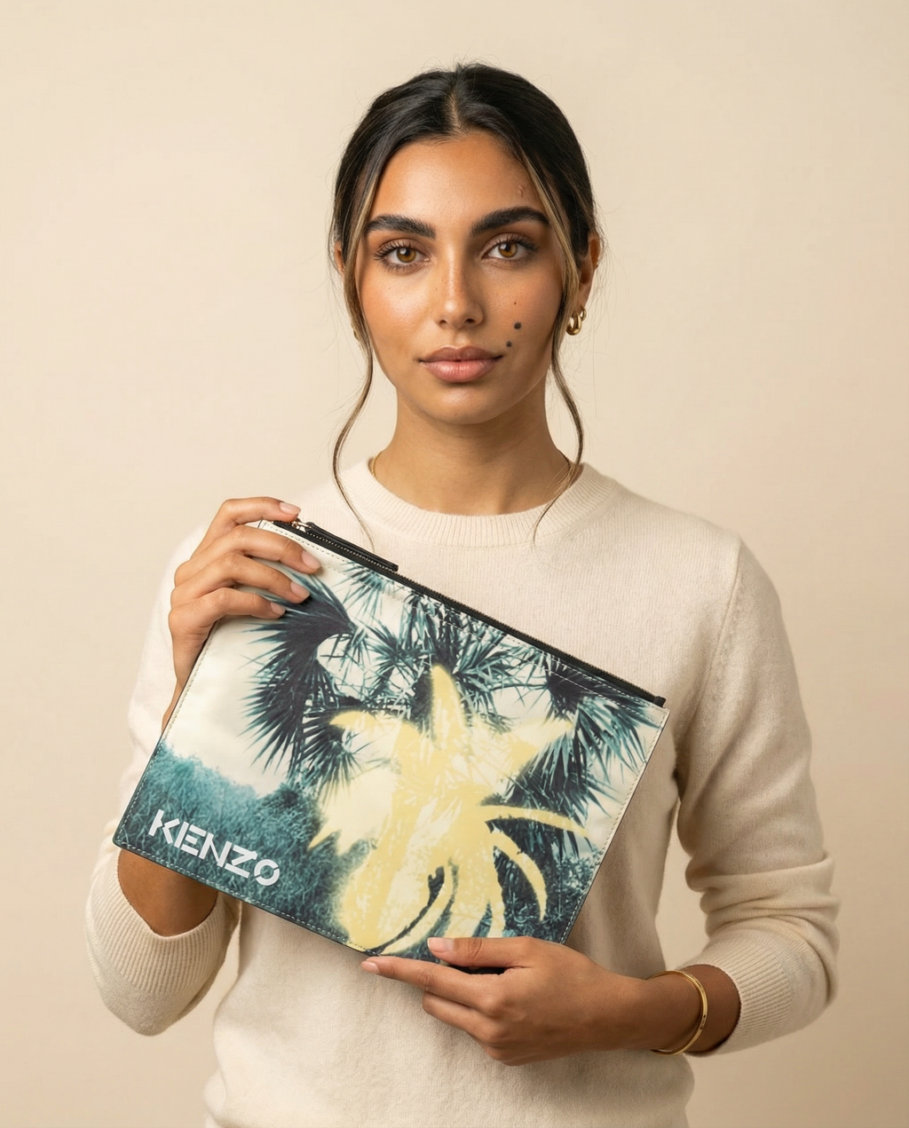 Tropical Pouch Bag