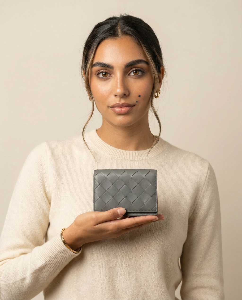 Intrecciato Bi-Fold Wallet