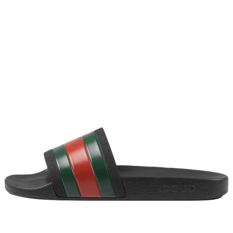 Gucci Pursuit '72 Rubber Black Sandal