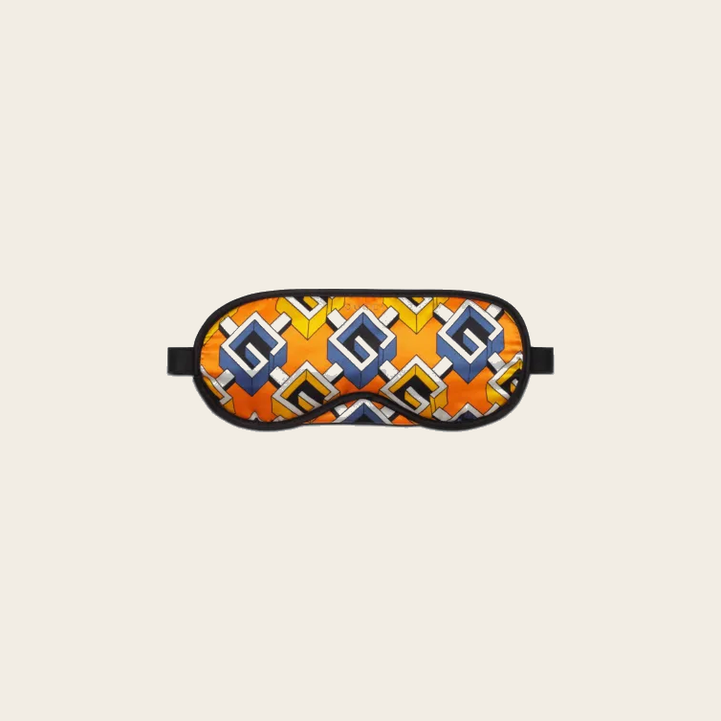 Gucci Geometric G Silk Mask