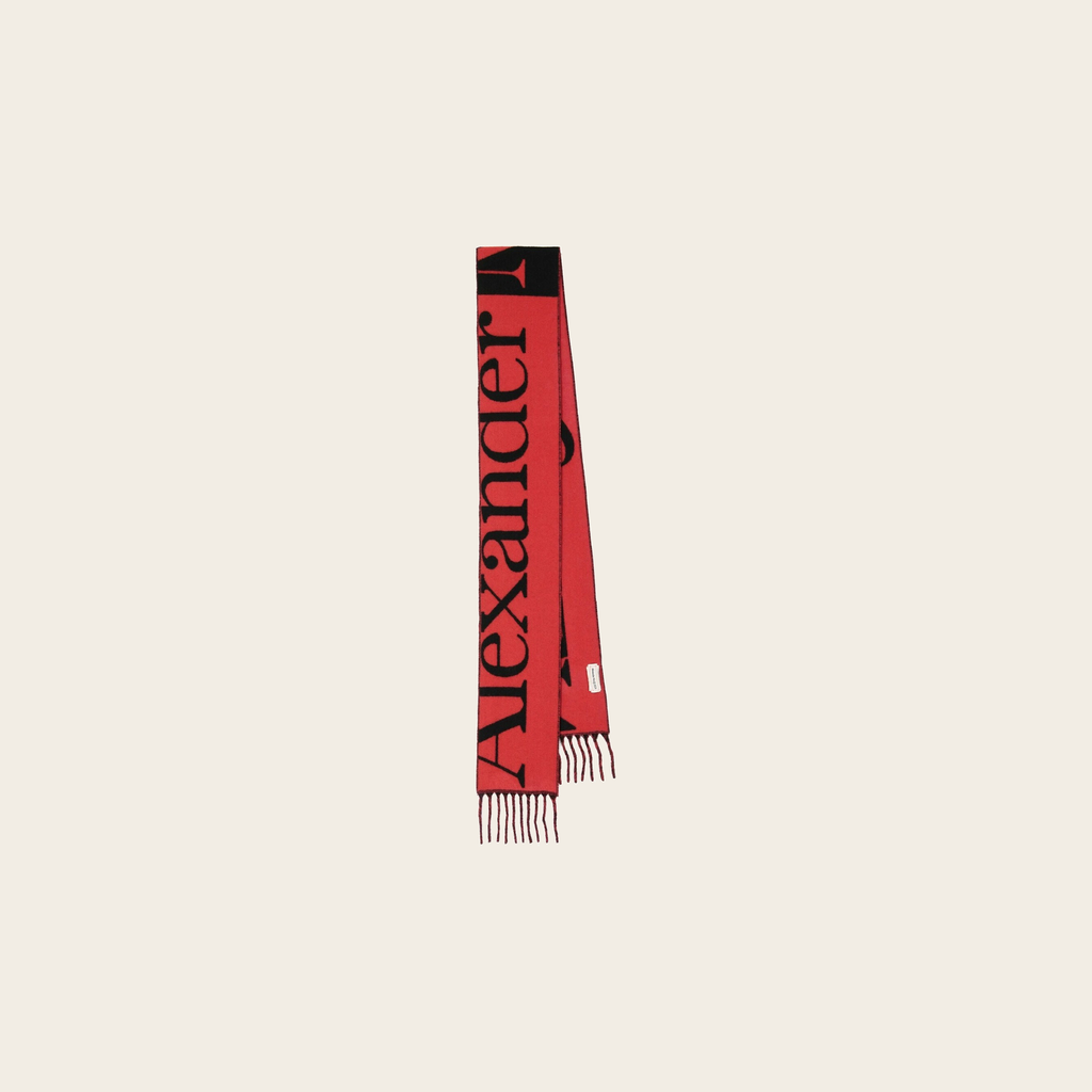 Alexander McQueen Logo Scarf