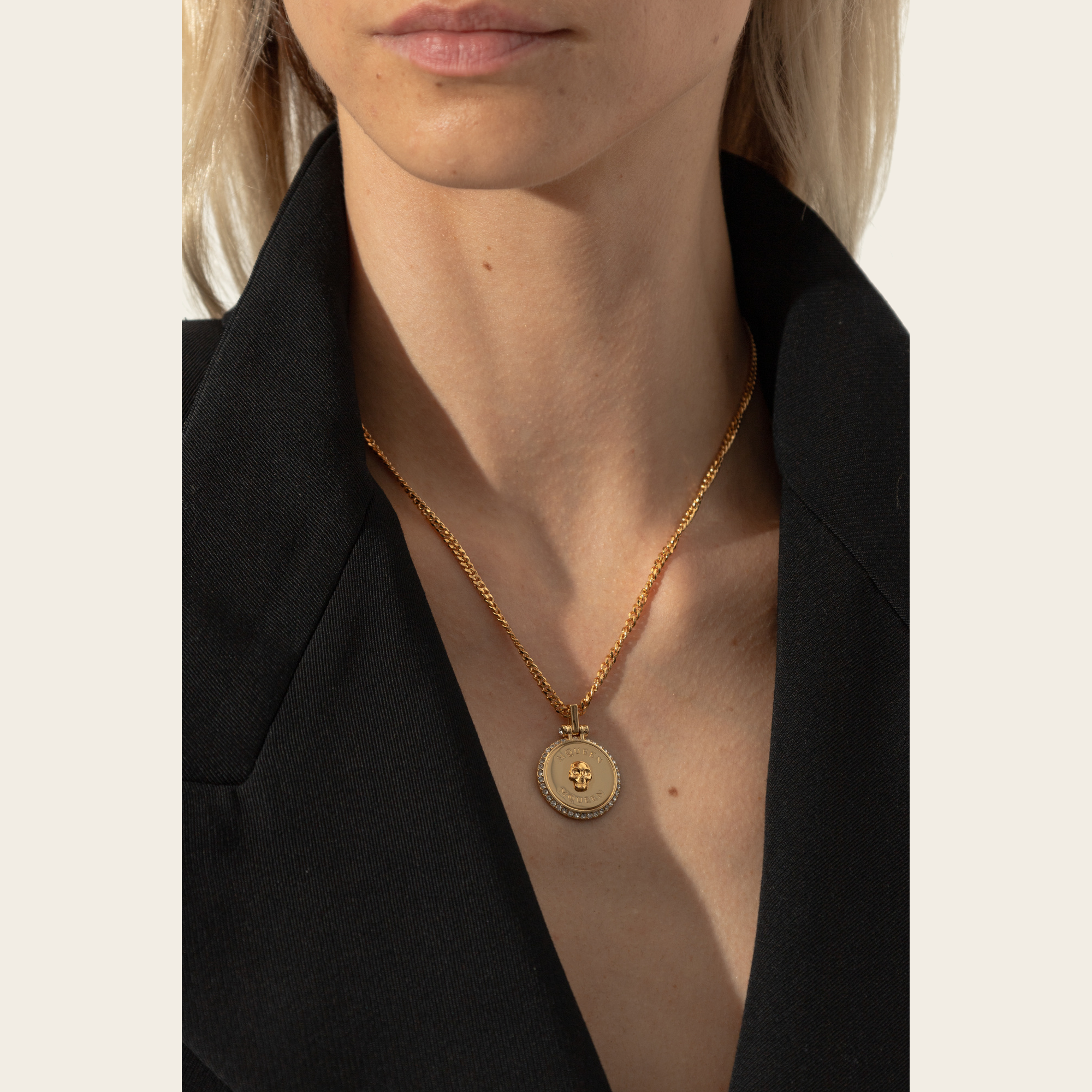 Alexander McQueen Skull Pendant Necklace