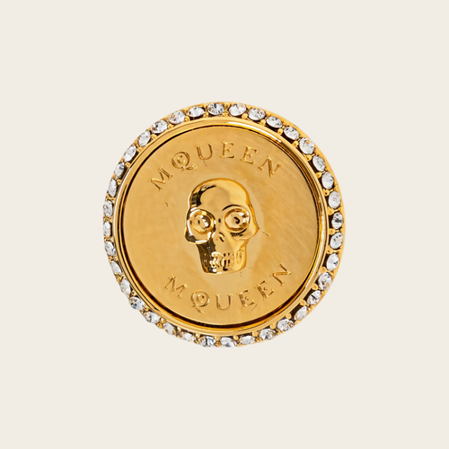 Alexander McQueen Skull Earrings — single detail